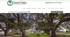 Desktop Screenshot of greatoaksrecovery.com